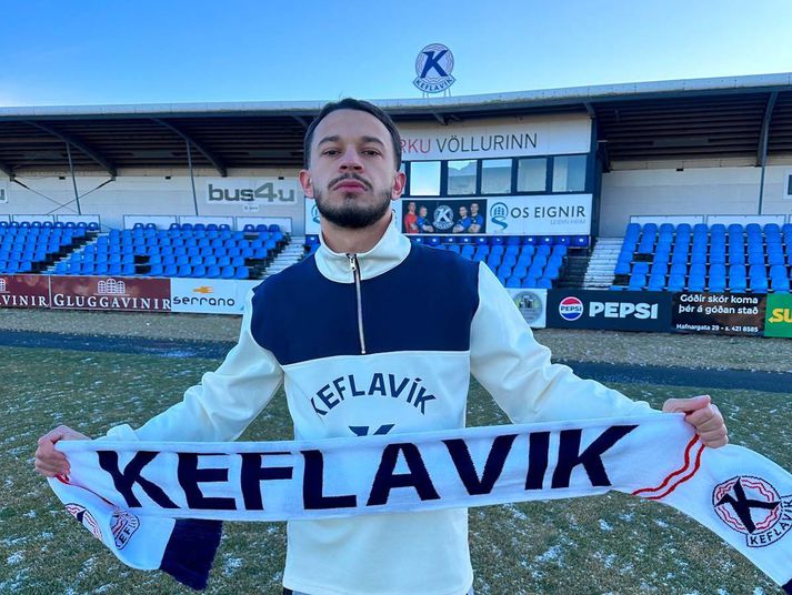 Halid Alghoul ólst upp í akademíu Dinamo Zagreb í Króatíu. Hann er nú mættur til Keflavíkur.