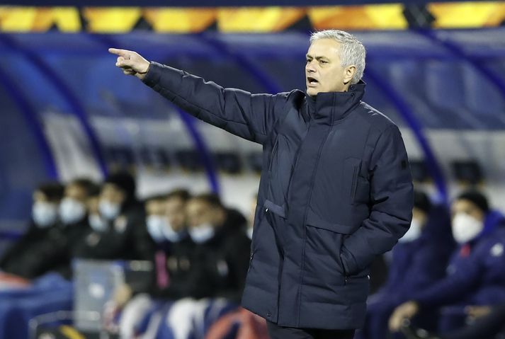 José Mourinho hefur verið látinn fara frá Tottenham.