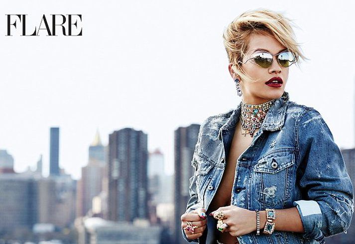 Rita Ora er hæfileikarík tónlistarkona og fyrirsæta.