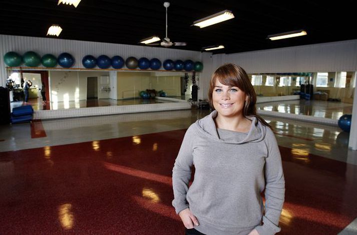 KOmin í draumastarfið Elísabet Tanía opnaði Studio Fitt eftir að hafa misst vinnuna í kjölfar kreppunnar. Hún segist nú vera komin í draumastarfið.
Fréttablaðið/anton