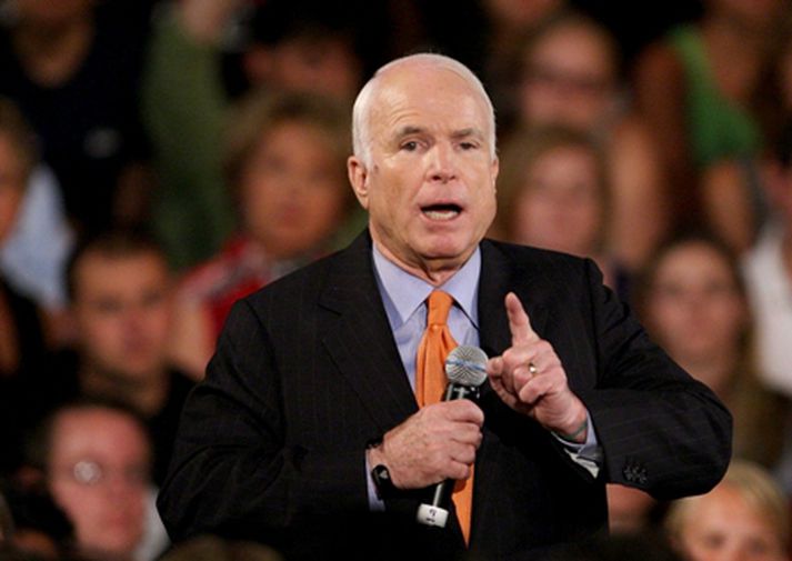 John McCain. MYND/AFP