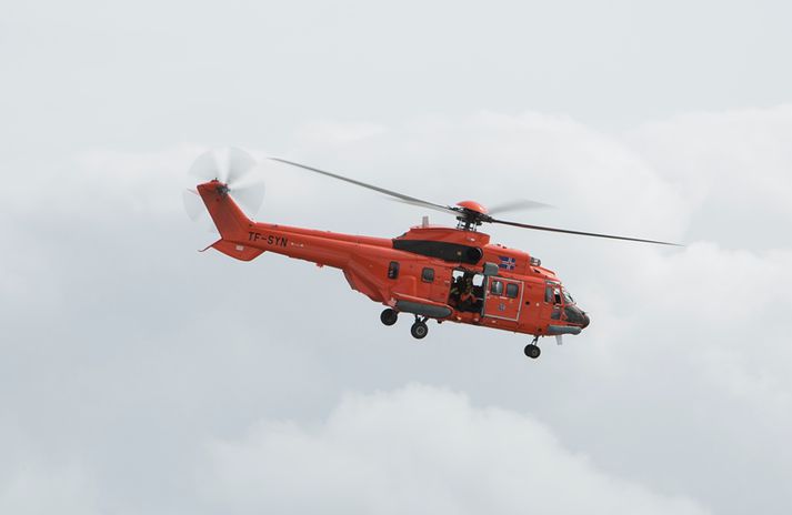 Þyrla Landhelgisgæslunnar.