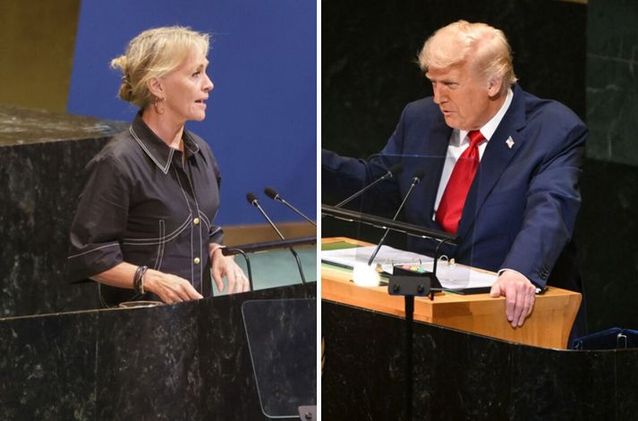 Þorgerður Katrín segir ræðu Trump minna á að Íslendingar verði að brýna málstað sinn um mikilvægi alþjóðakerfisins