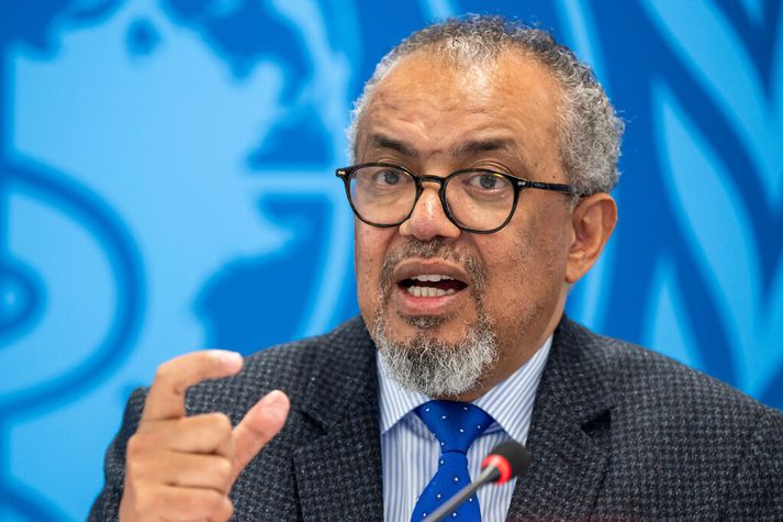 Tedros Ghebreyesus er yfirmaður Alþjóðaheilbrigðismálastofnunarinnar WHO.