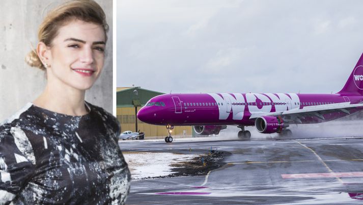 Brennda Mattos ætlaði til London með WOW air í morgun en hún gat ekki tékkað sig inn því bókunin hennar fannst ekki.