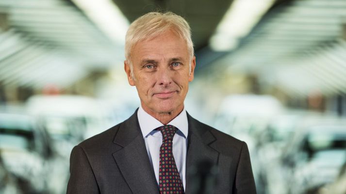 Matthias Müller forstjóri Volkswagen ætlar að taka til hjá fyrirtækinu.