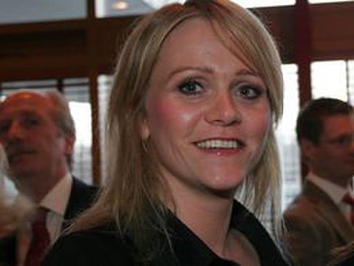 Katrín Júlíusdóttir, iðnaðarráðherra.