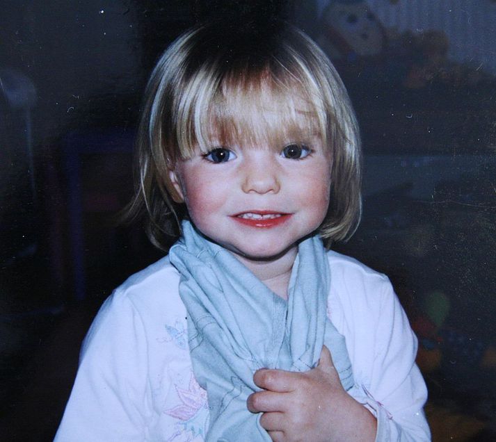 Madeleine McCann var þriggja ára þegar hún hvarf í fjölskyldufríi í Portúgal fyrir þrettán árum.