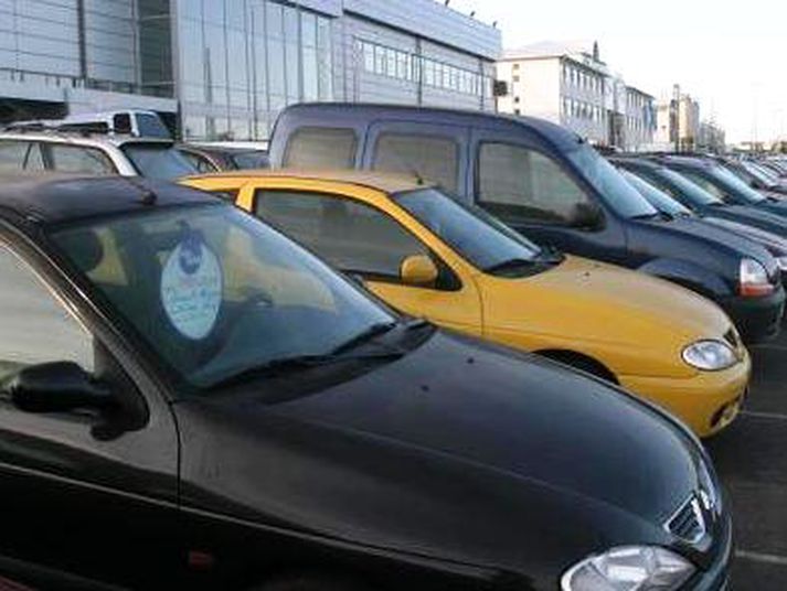 Bílar á sölu hjá B&L