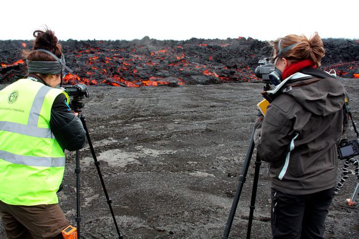 Eldgosið í Holuhrauni hefur nú staðið í fimm mánuði en nú eru 152 dagar frá því að samfellt gos hófst þann 31. ágúst 2014.