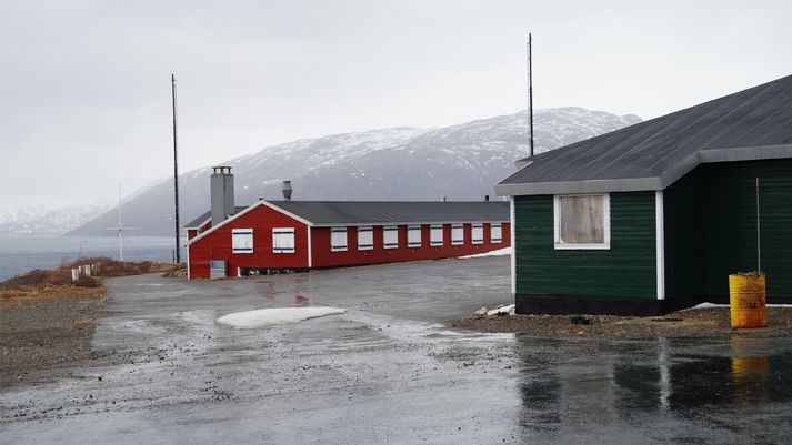 Frá flotastöð danska hersins í Grønnedal á Suður-Grænlandi.