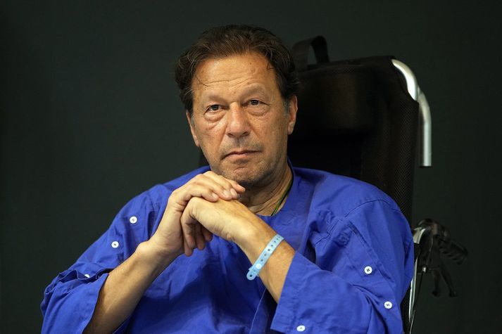 Imran Khan, fyrrverandi forsætisráðherra Pakistans.