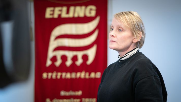 Sólveig Anna Jónsdóttir, formaður Eflingar, tilkynnti það í gær að Efling hafi skotið kærunni til héraðsdóms.