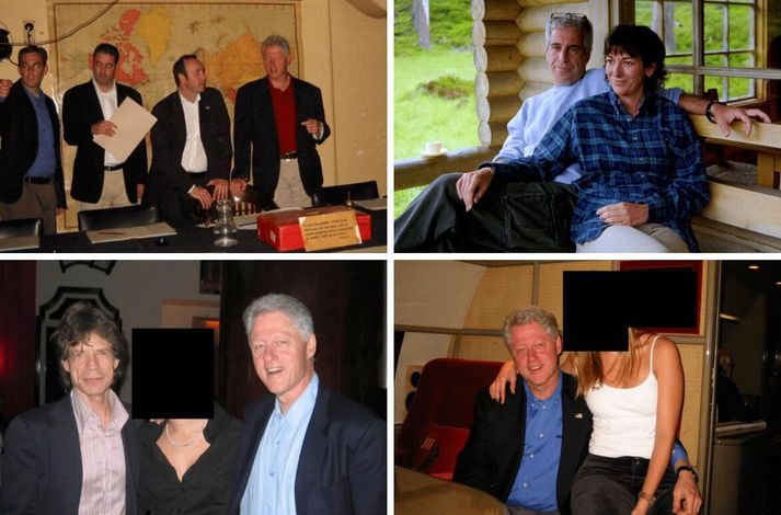 Bill Clinton, fyrrverandi forseti Bandar'ikjanna, er fyrirferðermikill í fyrsta skammti Epstein-skjalanna.