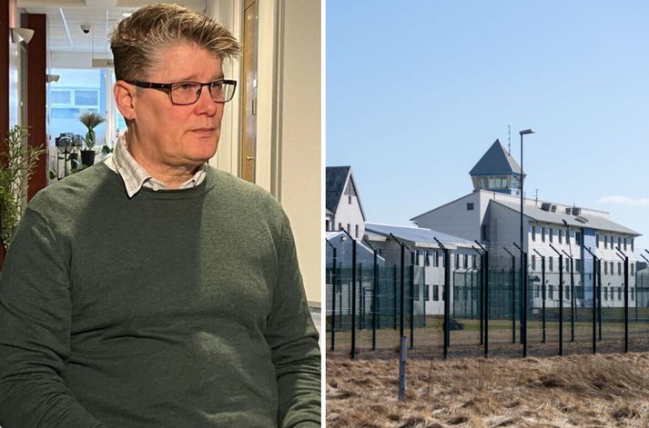 Matthías Matthíasson segir unga fanga helst vera þá sem beiti ofbeldi. 