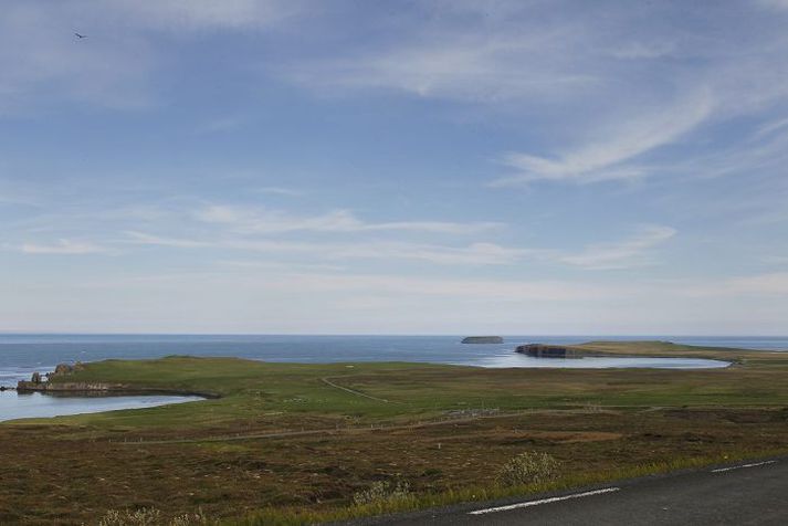 Tjörnes Bakki við Húsavík þar sem kísilmálmverksmiðja PCC á að rísa.FRéttablaðið/Pjetur