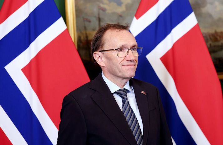 Espen Barth Eide utanríkisráðherra Noregs.