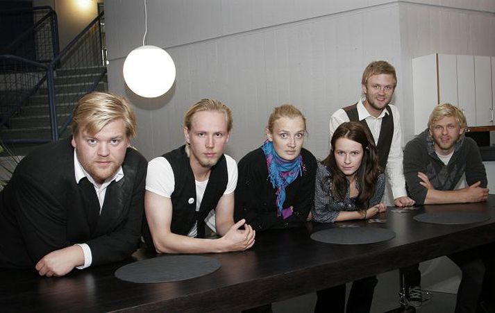 Hannes, Stefán, Lilja, Þorbjörg, Walter og Bjartur eru óhrædd við næsta skref ferils síns.