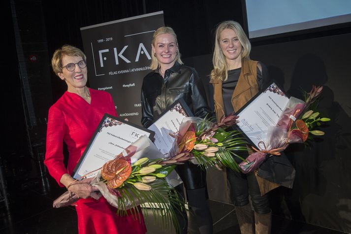 Guðbjörg Heiða Guðmundsdóttir, Anna Stefánsdóttir og Þorbjörg Helga Vigfúsdóttir.