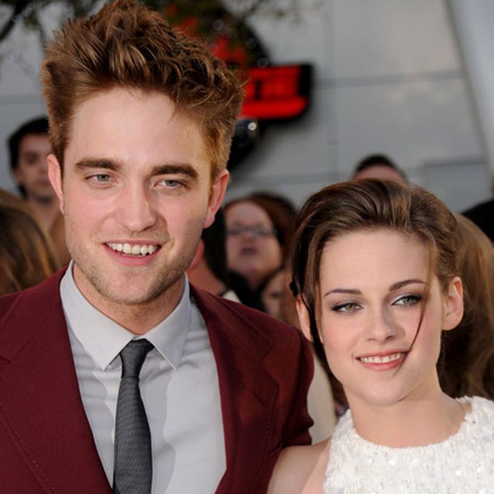 Robert Pattinson  og Kristen Stewart. MYND/Cover Media