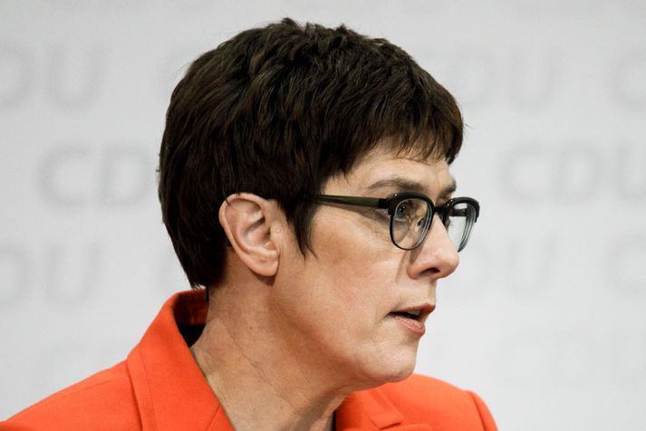 Annegret Kramp-Karrenbauer hefur gegnt embætti varnarmálaráðherra Þýskalands síðustu misserin.