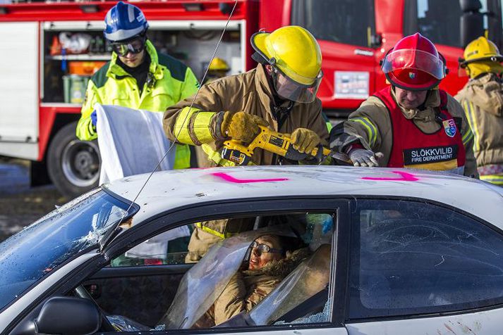 Slysaæfing Í ákvörðun PFS kemur fram að kostnaður vegna 112 var 263,3 milljónir króna í fyrra.