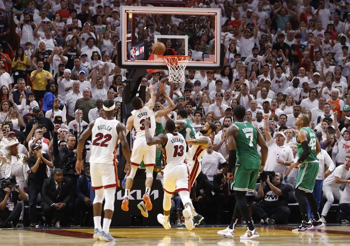 Úr einvígi Miami Heat og Boston Celtics.