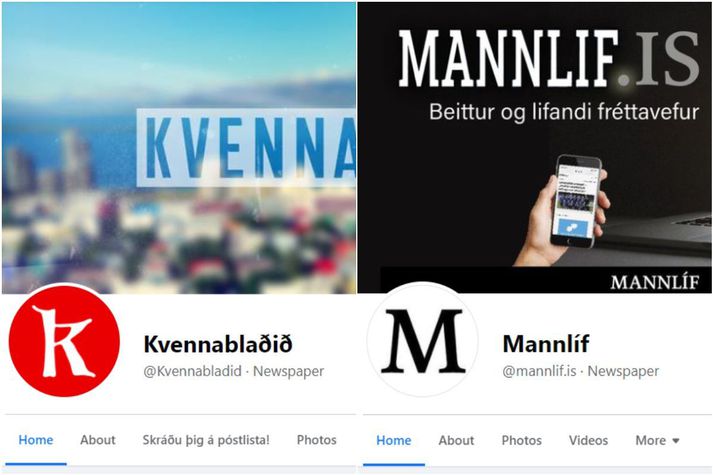 Aftur eru farin að sjást merki um líf á Facebook-síðu Kvennablaðsins.