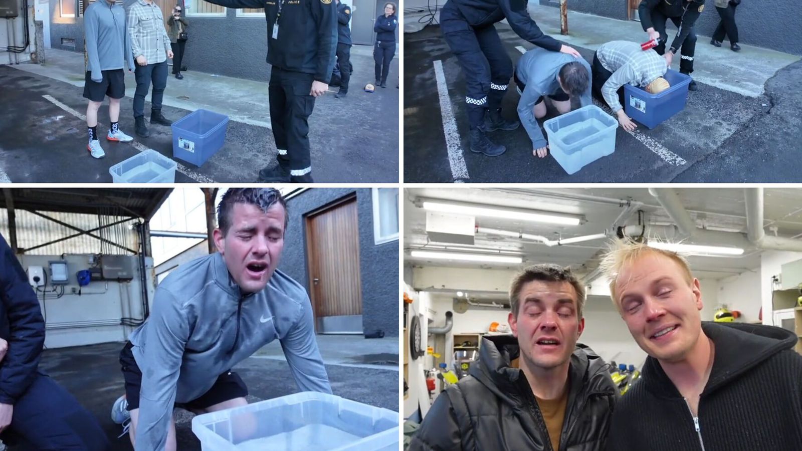 Löggan byrjar á TikTok með því að gasa Egil og Rikka