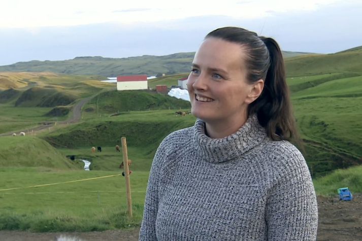 Auður Guðbjörnsdóttir, bóndi á Búlandi í Skaftártungu.