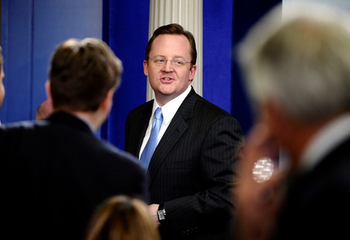 Robert Gibbs hefur starfað með forsetanum síðan að hann var öldungadeildarþingmaður. Mynd/ afp.