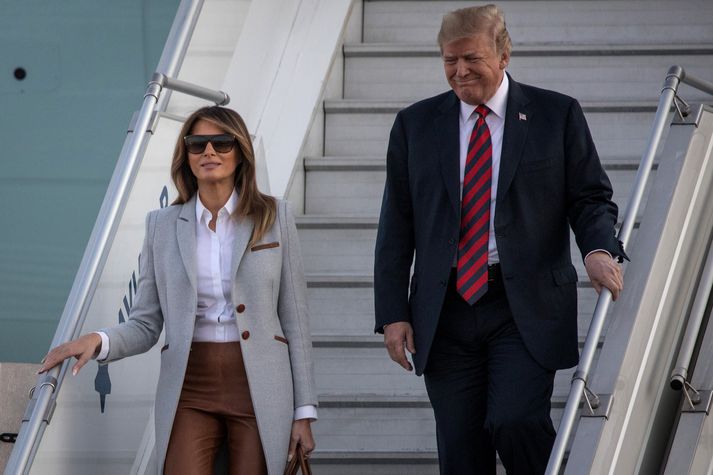 Melania og Donald Trump