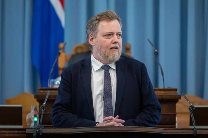 Sigmundur Davíð Gunnlaugsson, formaður Miðflokksins.