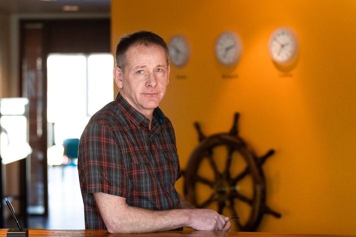 Bergur Þorkelsson, formaður Sjómannafélag Íslands.