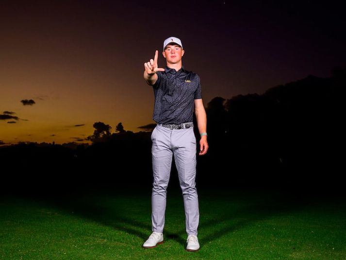 Gunnlaugur Árni Sveinsson verður fyrsti Íslendingurinn til að taka þátt á U.S. Open risamótinu í karlaflokki