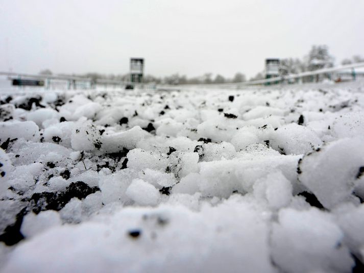 Það kuldalegt í Englandi.