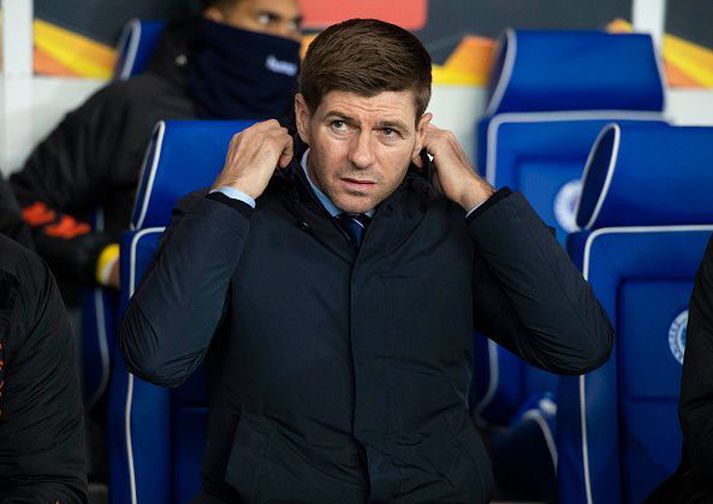 Steven Gerrard og lærisveinar hafa gert góða hluti í Evrópudeildinni en ekki eins vel í deild og bikar heima fyrir.
