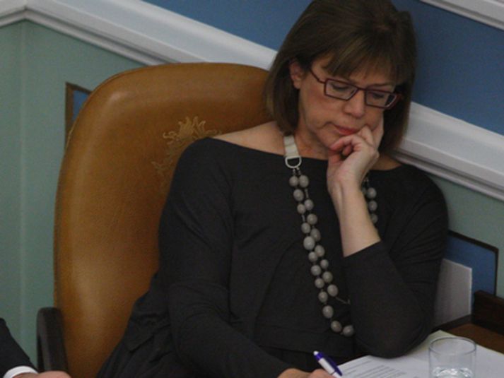 Álfheiður Ingadóttir, heilbrigðisráðherra.