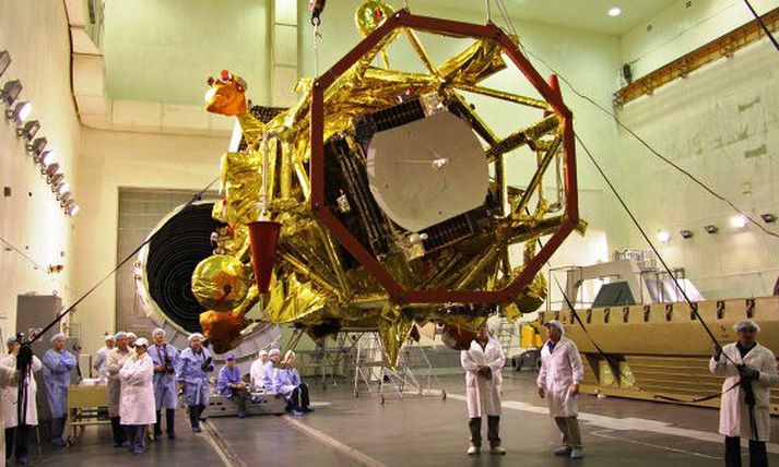 Phobos-Grunt rannsóknarflaugin.