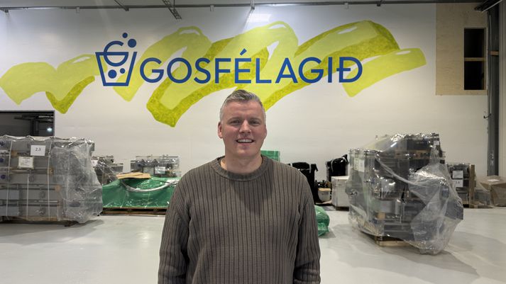 Brynjar Freyr Valsteinsson framkvæmdastjóri Gosfélagsins.