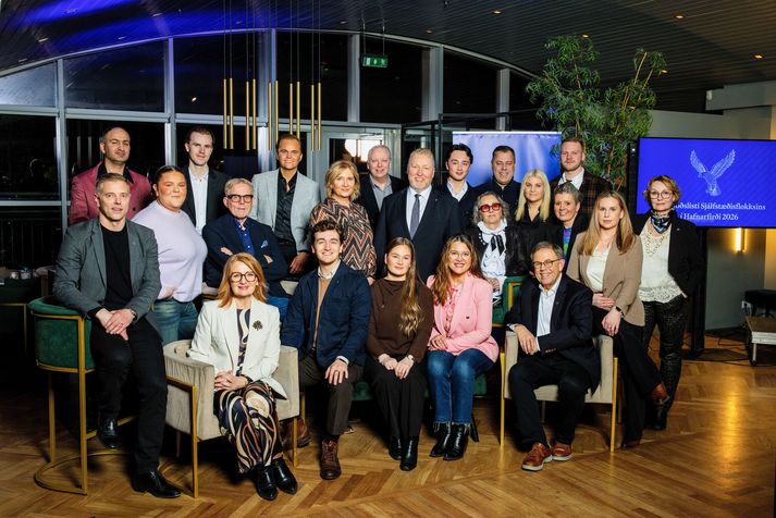 Frambjóðendur Sjálfstæðisflokksins í Hafnarfirði.