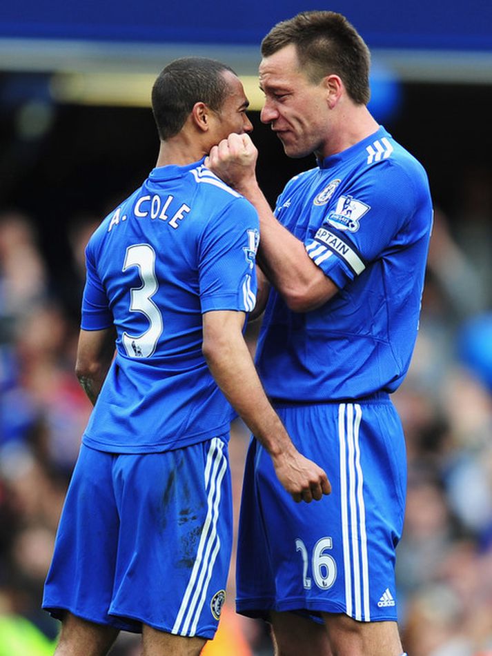 John Terry og Ashley Cole.