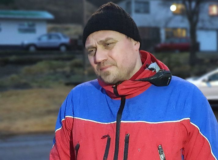 Davíð Kristinsson er varaformaður Björgunarsveitarinnar Ísólfs.