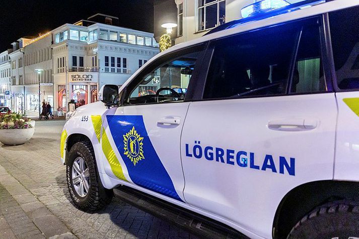 Maðurinn var stunginn í miðborg Reykjavíkur í nótt.