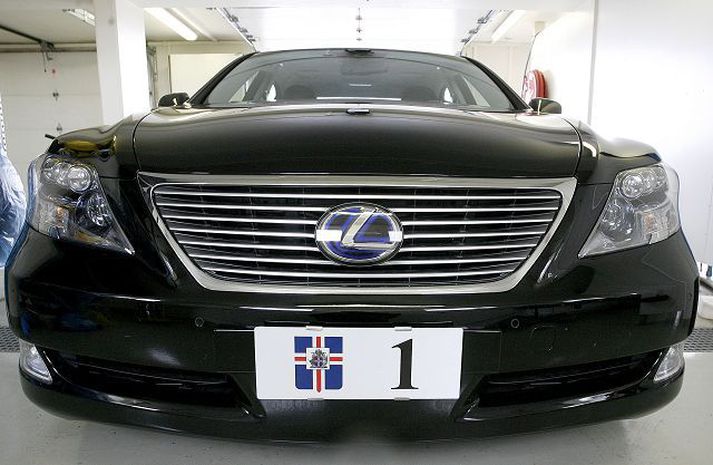 Bifreið forseta Íslands.