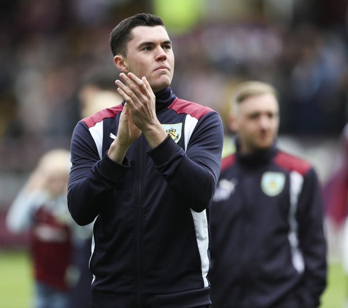 Michael Keane er kominn í blátt.