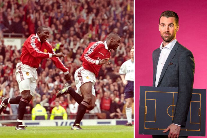 Kjartan Atli var mikill Andy Cole maður en sá tryggði sigurinn gegn Tottenham árið 1999 og enska meistaratitilinn í leiðinni.