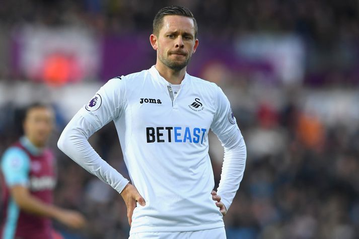 Gylfi Þór Sigurðsson ætlar ekki að falla úr ensku úrvalsdeildinni.