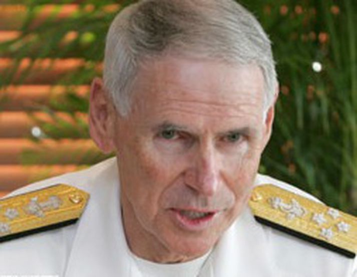 William Fallon hershöfðingi sagði af sér í gær.