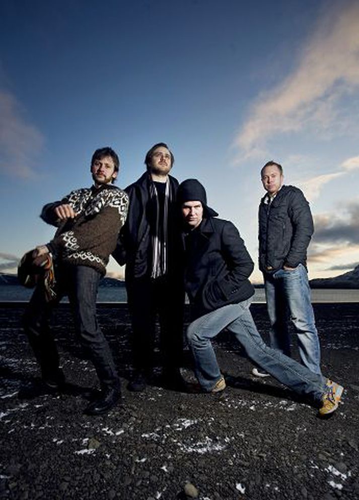 Hljómsveitin Dikta spilar í Vídalínskirkju á þriðjudaginn.